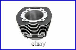 103 Twin Cam Stock Replacement Cylinder Black for Harley Davidson by V-Twin