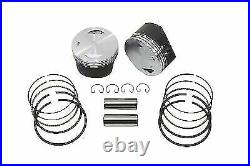 95 Big Bore Twin Cam Piston Kit for Harley Davidson by V-Twin