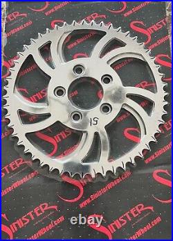 Chain Sprocket For Harley Davidson Twin Cam Models 51 Tooth -Sinister Wicked