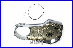 Chrome Inner Primary Cover Assembly for Harley Davidson by V-Twin