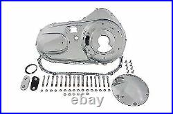 Chrome Outer Primary Cover Kit for Harley Davidson by V-Twin