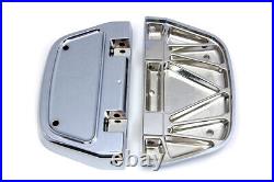 Chrome Passenger Footboard Set fits Harley Davidson