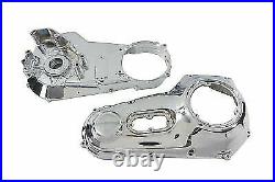 Chrome Primary Cover Set for Harley Davidson by V-Twin