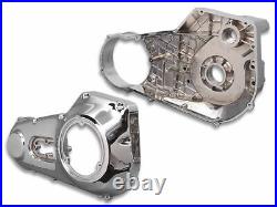 Chrome Primary Cover Set for Harley Davidson by V-Twin