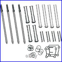 Cycle Adjustable Push Rod Kit 93-5095 For Harley Davidson 1999-2017 Twin Cam