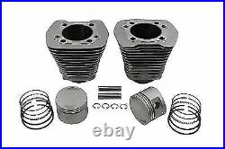 Evolution Cylinder and Piston Kit Silver for Harley Davidson by V-Twin