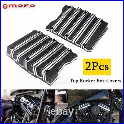 For Harley Davidson Dyna Softail Touring Road King Twin Cam Top Rocker Box Cover
