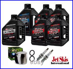 Full Syn. Service Kit With Spark Plugs for Harley Davidson V-Twin (1999-2022)