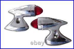 Gunner Style Marker Lamp Set fits Harley Davidson