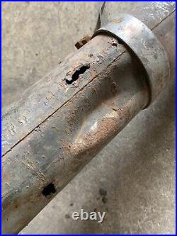 Harley Davidson 1950 + Big Twin Early Panhead Cigar Muffler