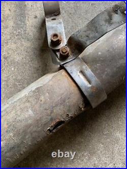 Harley Davidson 1950 + Big Twin Early Panhead Cigar Muffler