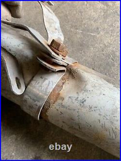 Harley Davidson 1950 + Big Twin Early Panhead Cigar Muffler