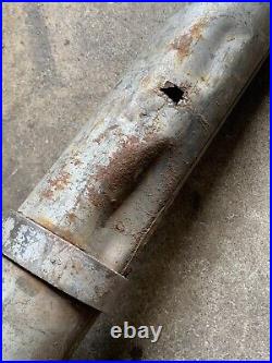 Harley Davidson 1950 + Big Twin Early Panhead Cigar Muffler