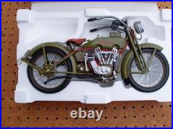 Harley Davidson Diecast 1917 Authentic Replica 1/6 Scale 3-speed V-twin Model F