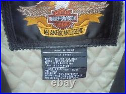 Harley-Davidson Leather Letter Jacket Twin Cities Lakeville, MN 2XL