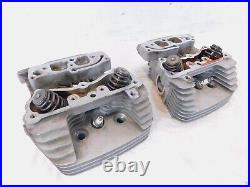 Harley Davidson Touring Dyna & Softail Twin Cam Silver Front Rear Cylinder Heads