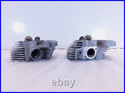 Harley Davidson Touring Dyna & Softail Twin Cam Silver Front Rear Cylinder Heads