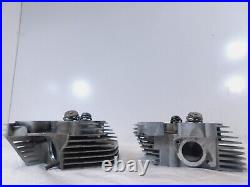 Harley Davidson Touring Dyna & Softail Twin Cam Silver Front Rear Cylinder Heads