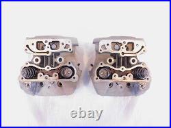 Harley Davidson Touring Dyna & Softail Twin Cam Silver Front Rear Cylinder Heads