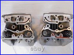 Harley Davidson Touring Dyna & Softail Twin Cam Silver Front Rear Cylinder Heads