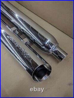 Harley-Davidson Touring Twin Cam Screamin Eagle Slash Out Mufflers 80490-07