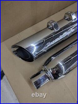 Harley-Davidson Touring Twin Cam Screamin Eagle Slash Out Mufflers 80490-07