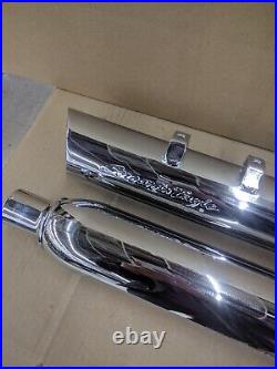 Harley-Davidson Touring Twin Cam Screamin Eagle Slash Out Mufflers 80490-07