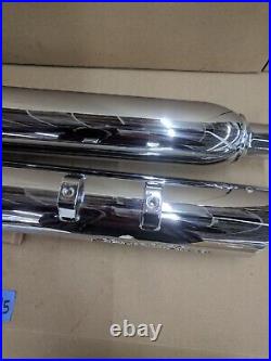 Harley-Davidson Touring Twin Cam Screamin Eagle Slash Out Mufflers 80490-07