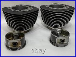 Harley-Davidson Twin Cam 88ci Cylinder Barrels & Pistons 22095-99A Honed