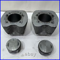 Harley-Davidson Twin Cam 88ci Cylinder Barrels & Pistons Honed Grey