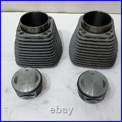 Harley-Davidson Twin Cam 88ci Cylinder Barrels & Pistons Honed Grey