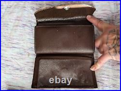 Harley davidson leather purse and matching wallet. Pre owned Excellent condition