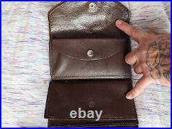 Harley davidson leather purse and matching wallet. Pre owned Excellent condition