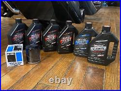 Maxima Complete Synthetic Oil Change Kit for 1999-2017 Harley Big Twin Models