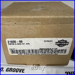 NEW Harley Davidson 21930-99 Twin Cam Piston & Ring Kit 22095-99A Genuine OEM