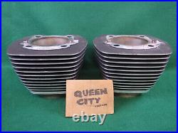 Pair Genuine OEM Harley Davidson Twin Cam 96 Cylinders 16593-99 3.75 bore Jugs