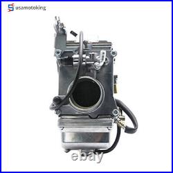 Polished Carburetor For Mikuni HSR42 HSR 42mm Harley Davidson EVO Twin Cam TM42