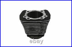Replica 1200cc Black Wrinkle Finish Cylinder for Harley Davidson by V-Twin