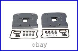 Top Rocker Box Cover Set Chrome for Harley Davidson by V-Twin