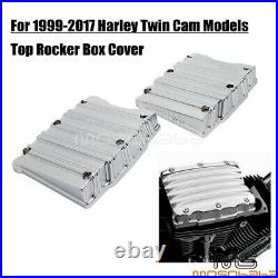 Top Rocker Box Covers For Harley-Davidson 1999-2017 Twin Cam Dyna FXDB Tri Glide