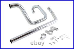 True Dual Exhaust Header Pipe Set fits Harley Davidson