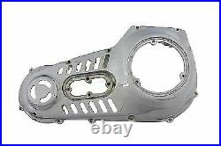 Vented Chrome Outer Primary Cover for Harley Davidson by V-Twin